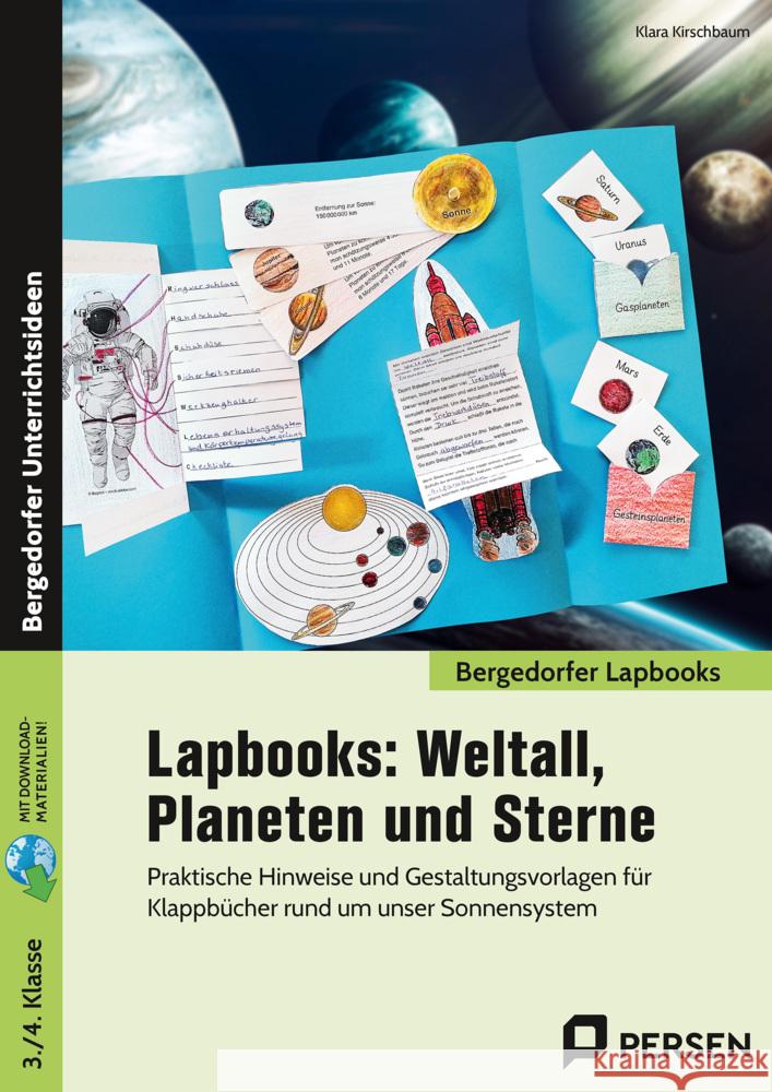 Lapbooks: Weltall, Planeten und Sterne - 3./4. Kl. Kirschbaum, Klara 9783403209942