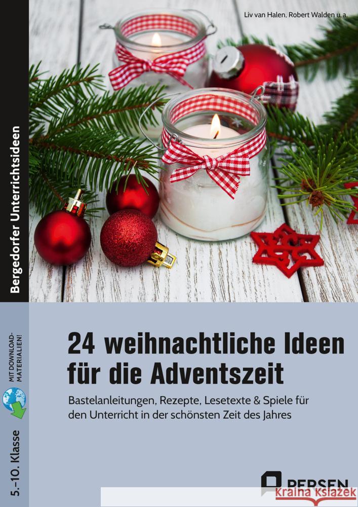 24 weihnachtliche Ideen für die Adventszeit Halen, Liv van 9783403211488 Persen Verlag in der AAP Lehrerwelt