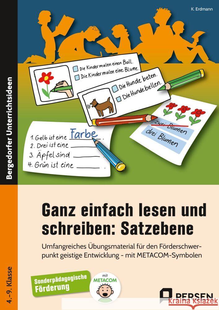 Ganz einfach lesen und schreiben: Satzebene Erdmann, K. 9783403212393