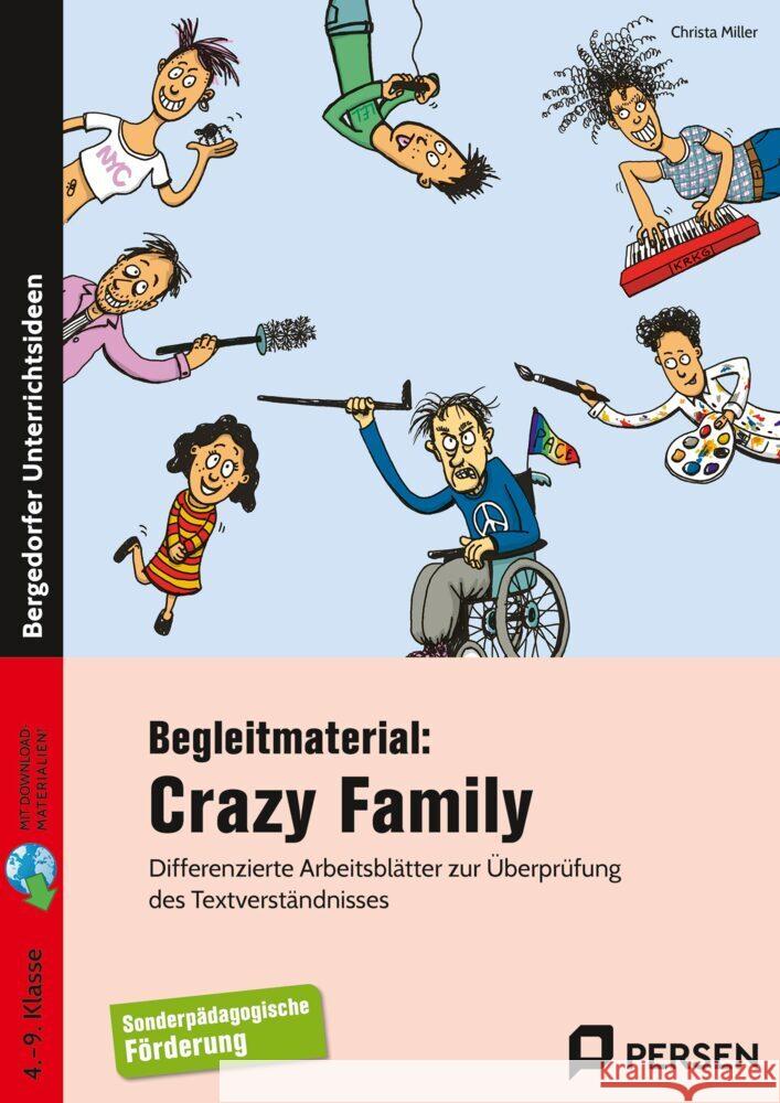 Begleitmaterial: Crazy Family Miller, Christa 9783403212812