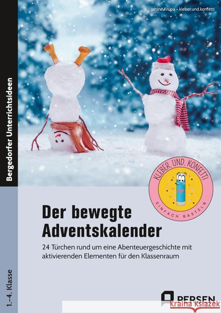 Der bewegte Adventskalender Krupa, Janine 9783403212935