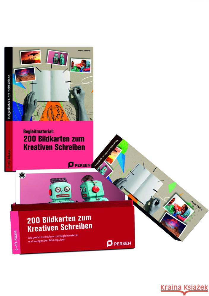 200 Bildkarten zum Kreativen Schreiben Pfeiffer, Anouk 9783403213567