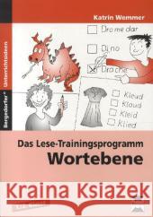 Das Lese-Trainingsprogramm: Wortebene : 1./2. Klasse Wemmer, Katrin 9783403230892 Persen im AAP Lehrerfachverlag
