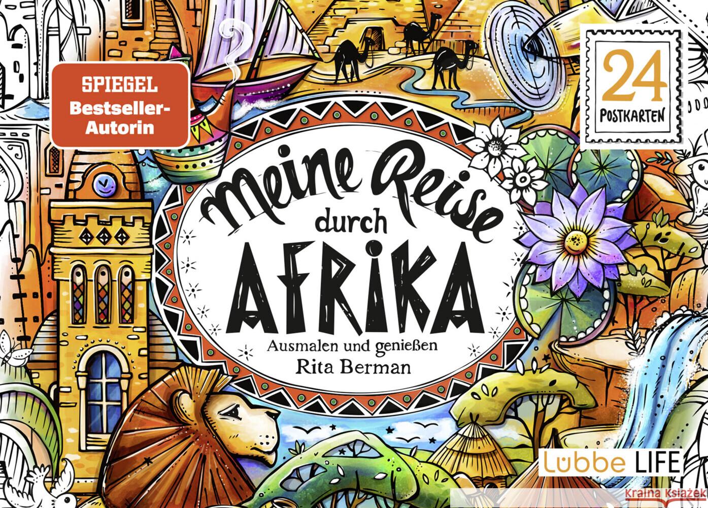 Meine Reise durch Afrika Berman, Rita 9783404060139