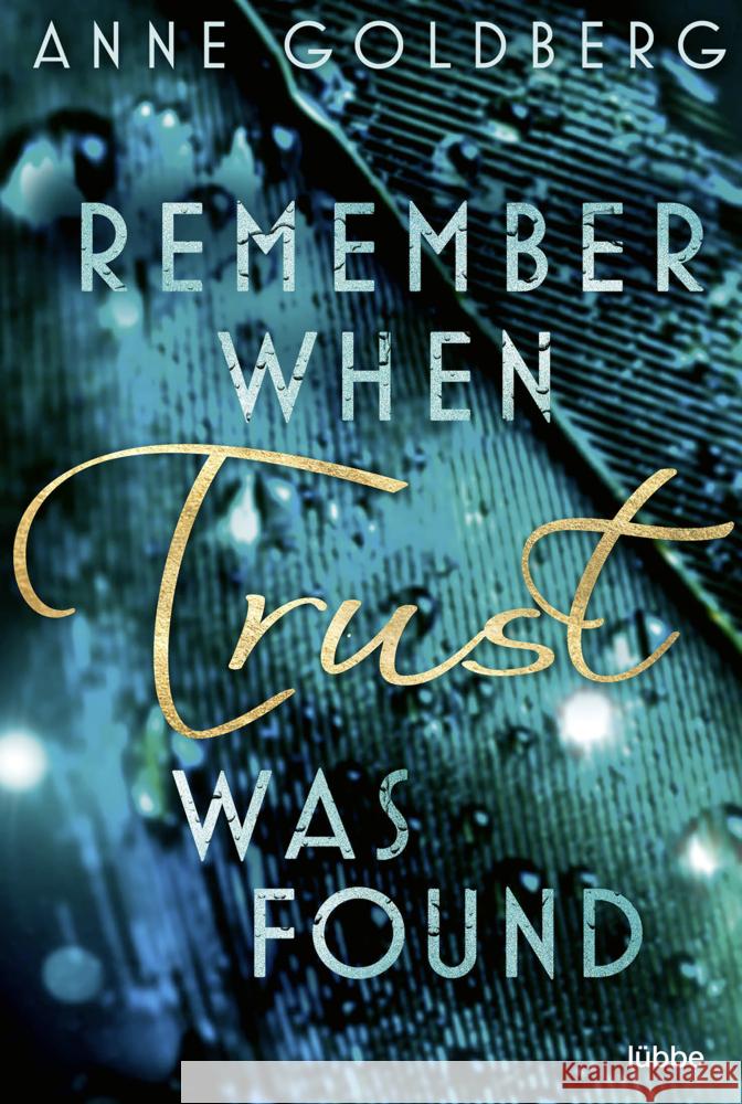 Remember when Trust was found Goldberg, Anne 9783404188727 Bastei Lübbe