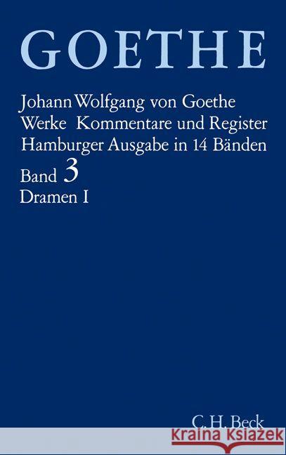 Dramatische Dichtungen. Tl.1 : Faust: Der Tragödie erster Teil. Der Tragödie zweiter Teil. Urfaust Goethe, Johann W. von Trunz, Erich  9783406307874 Beck