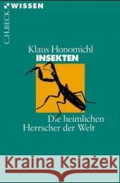 Insekten Klaus Honomichl 9783406410482