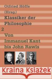 Von Immanuel Kant bis John Rawls Höffe, Otfried Höffe, Otfried  9783406568022 Beck