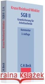 SGB II Bürgergeld. Grundsicherung für Arbeitsuchende Kruse, Jürgen, Apel, Claudia, Jenak, Andreas 9783406610745 Beck Juristischer Verlag