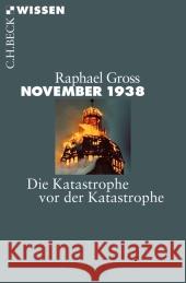 November 1938 : Die Katastrophe vor der Katastrophe Gross, Raphael 9783406654701