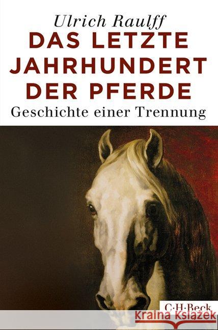 Das letzte Jahrhundert der Pferde : Geschichte einer Trennung Raulff, Ulrich 9783406721380