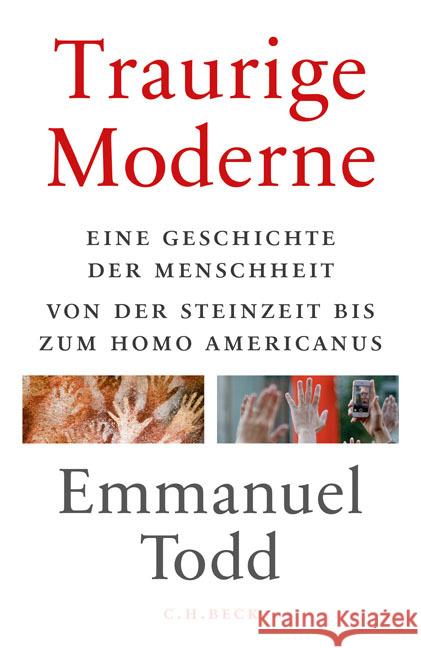 Traurige Moderne : Eine Geschichte der Menschheit von der Steinzeit bis zum Homo americanus Todd, Emmanuel 9783406724756