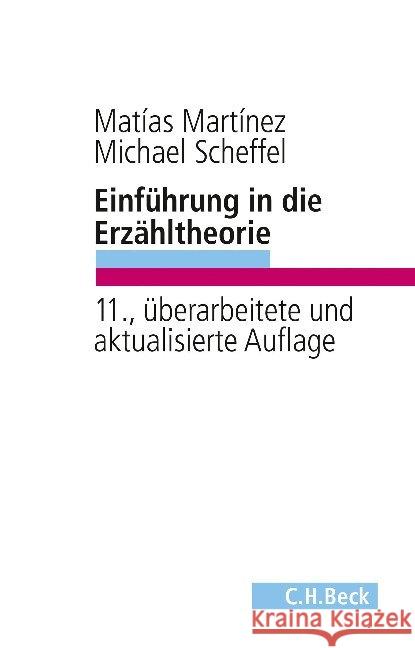 Einführung in die Erzähltheorie Martínez, Matías; Scheffel, Michael 9783406742835 Beck