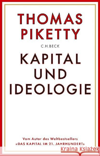 Kapital und Ideologie Piketty, Thomas 9783406745713