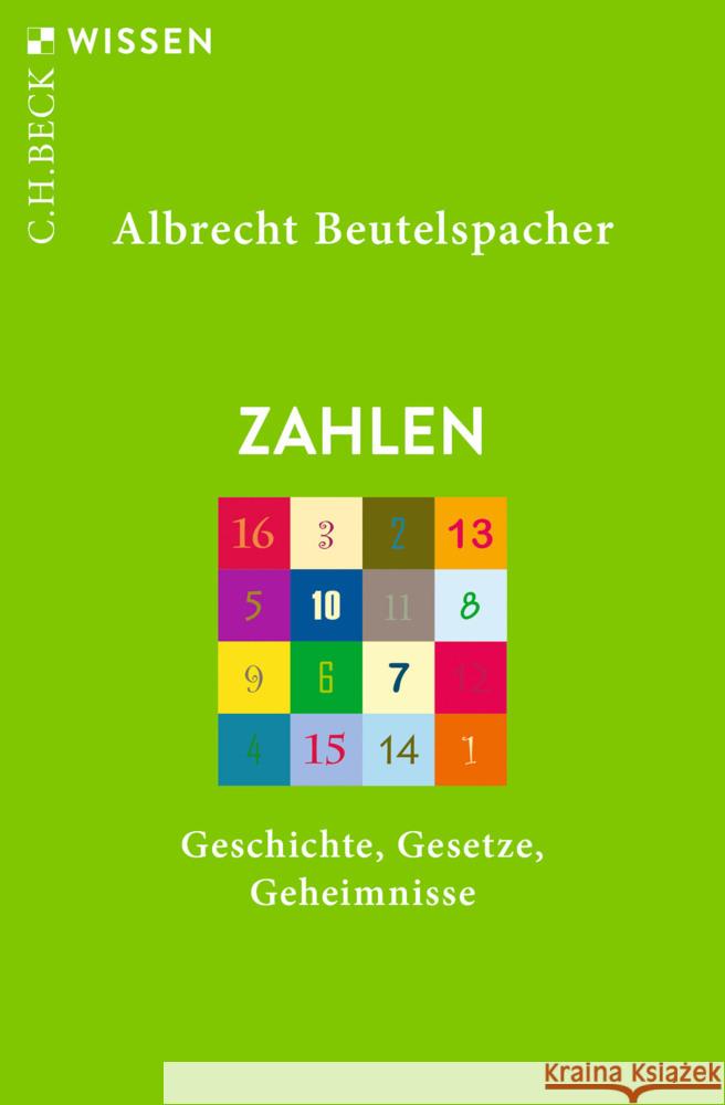 Zahlen Beutelspacher, Albrecht 9783406770302 Beck