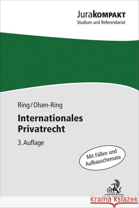 Internationales Privatrecht Ring, Gerhard, Olsen-Ring, Line 9783406780394