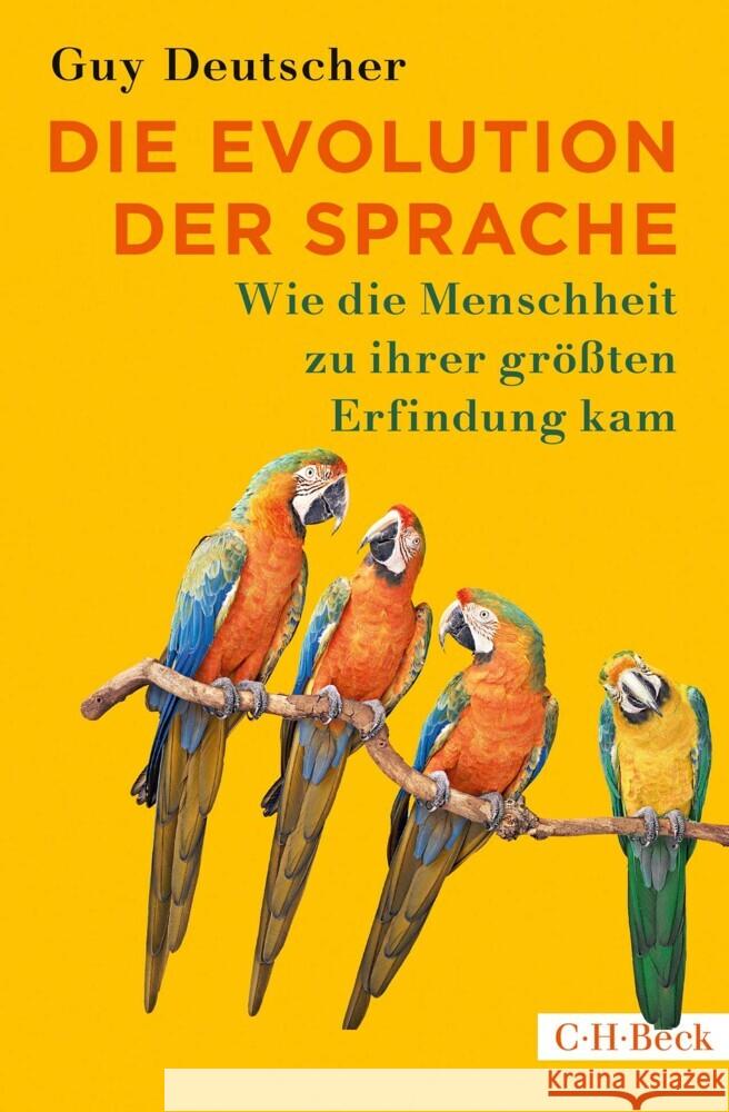 Die Evolution der Sprache Deutscher, Guy 9783406783685