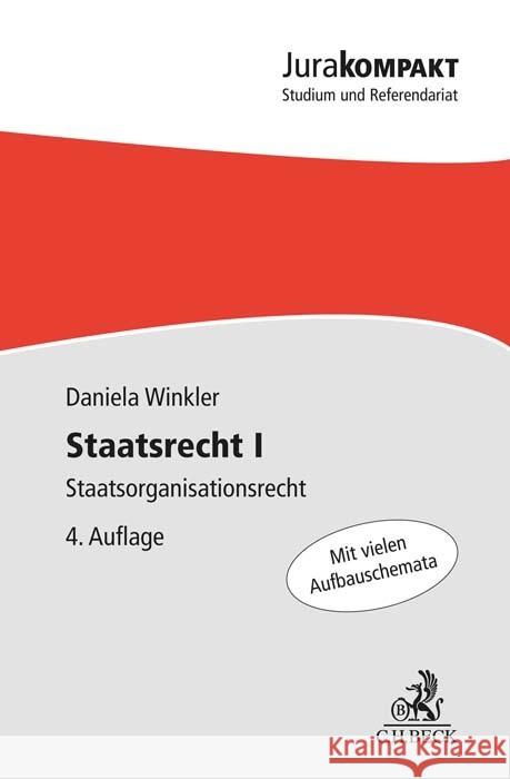 Staatsrecht I Winkler, Daniela 9783406788598