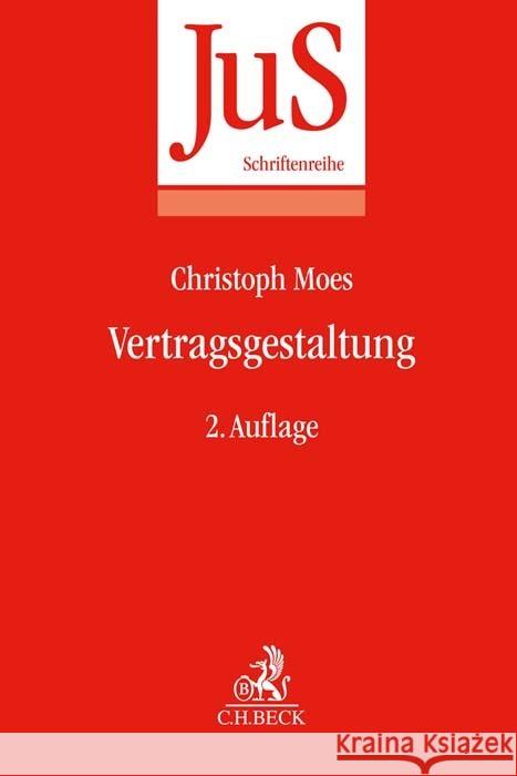 Vertragsgestaltung Moes, Christoph 9783406801150 Beck Juristischer Verlag