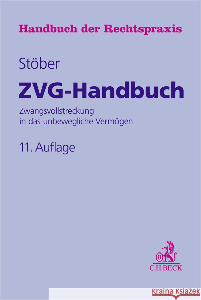ZVG-Handbuch Achenbach, Kai, Becker, Matthias, Drasdo, Michael 9783406818080