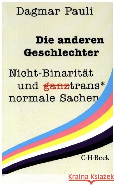 Die anderen Geschlechter Pauli, Dagmar 9783406826795