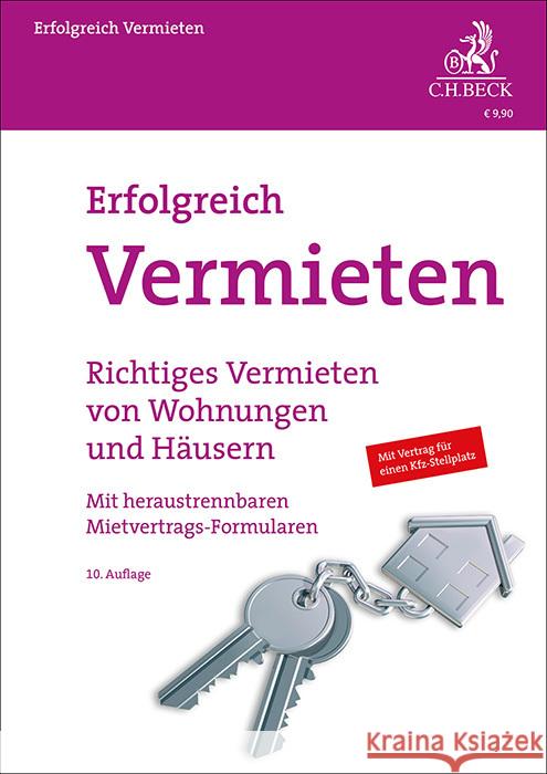 Erfolgreich Vermieten Schüller, Peter 9783406831171 Beck Juristischer Verlag
