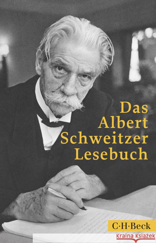 Das Albert Schweitzer Lesebuch Schweitzer, Albert 9783406842283