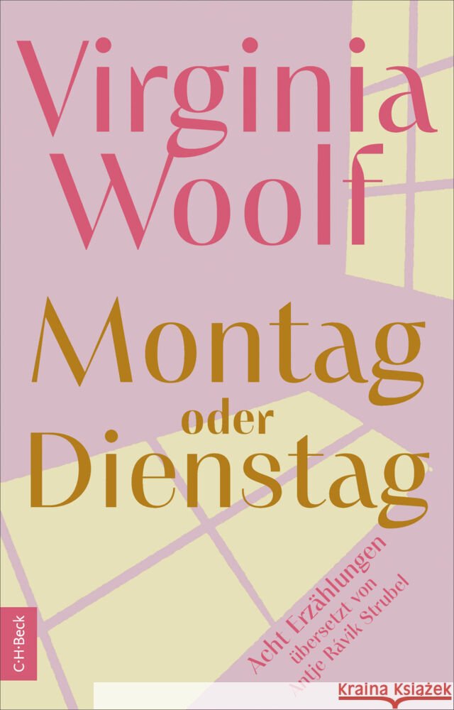 Montag oder Dienstag Woolf, Virginia 9783406843143
