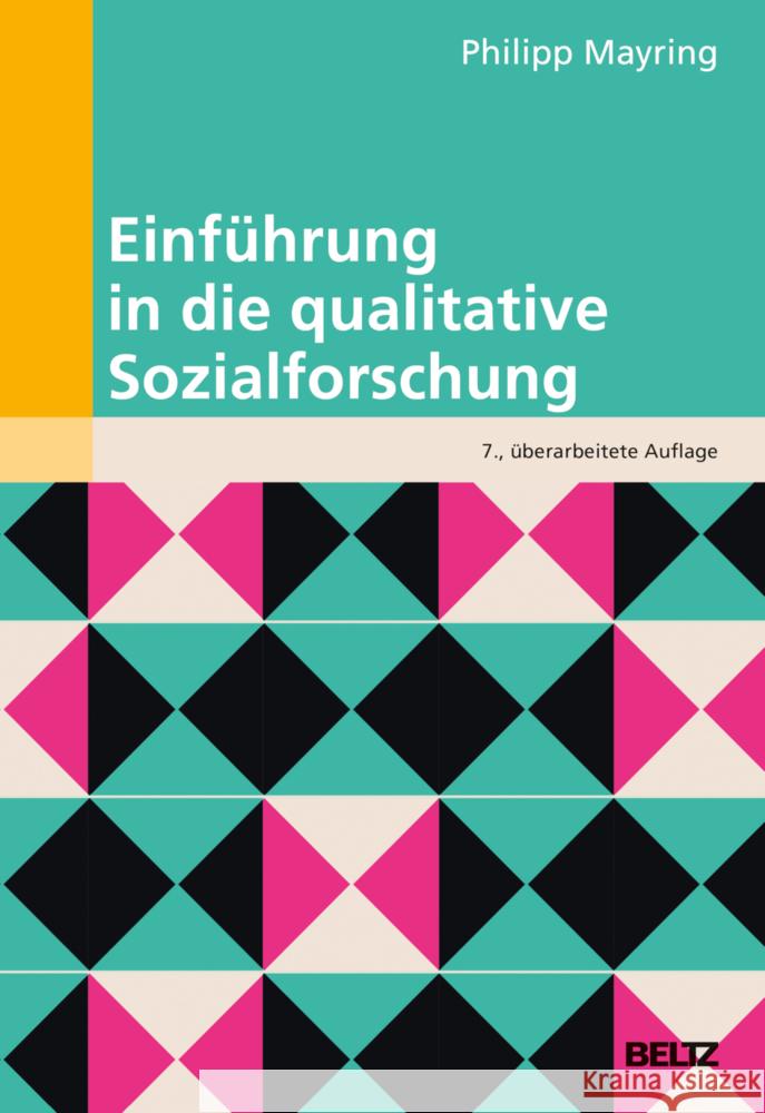 Einführung in die qualitative Sozialforschung Mayring, Philipp 9783407296016