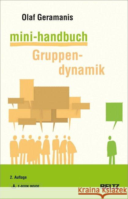 Mini-Handbuch Gruppendynamik : Mit Online-Zugang Geramanis, Olaf 9783407367174