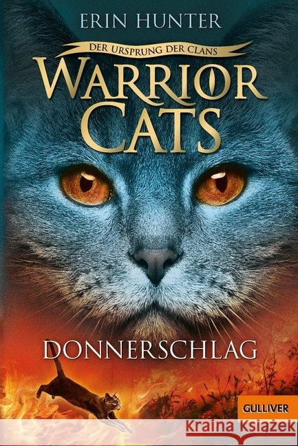 Warrior Cats - Der Ursprung der Clans. Donnerschlag Hunter, Erin 9783407749680 Gulliver von Beltz & Gelberg