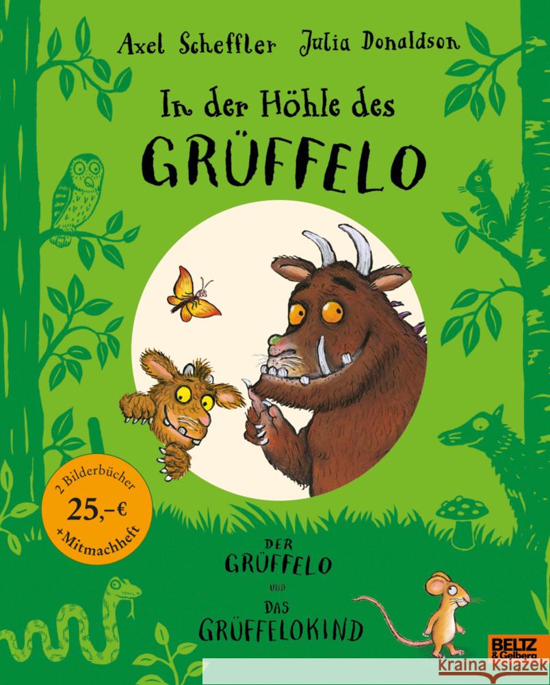 In der Höhle des Grüffelo Scheffler, Axel, Donaldson, Julia 9783407758903 Beltz