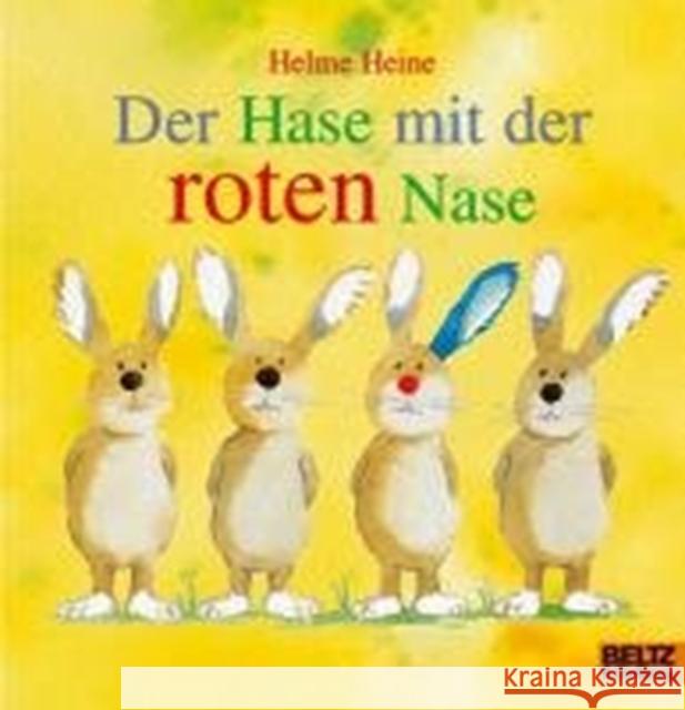 Der Hase mit der roten Nase Heine, Helme   9783407770066 Beltz