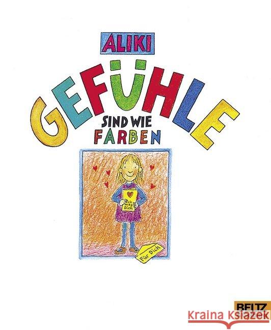 Gefühle sind wie Farben Aliki   9783407803467 Beltz