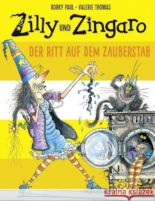 Zilly und Zingaro - Der Ritt auf dem Zauberstab Paul, Korky; Thomas, Valerie 9783407821379 Beltz