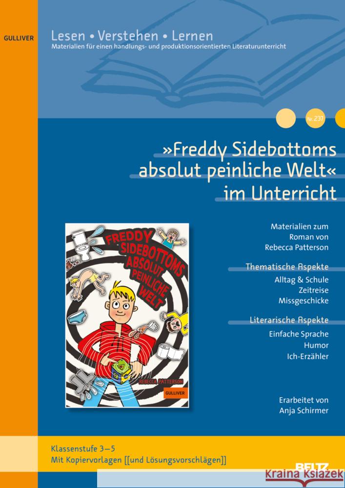 »Freddy Sidebottom« im Unterricht Schirmer, Anja 9783407824202 Beltz