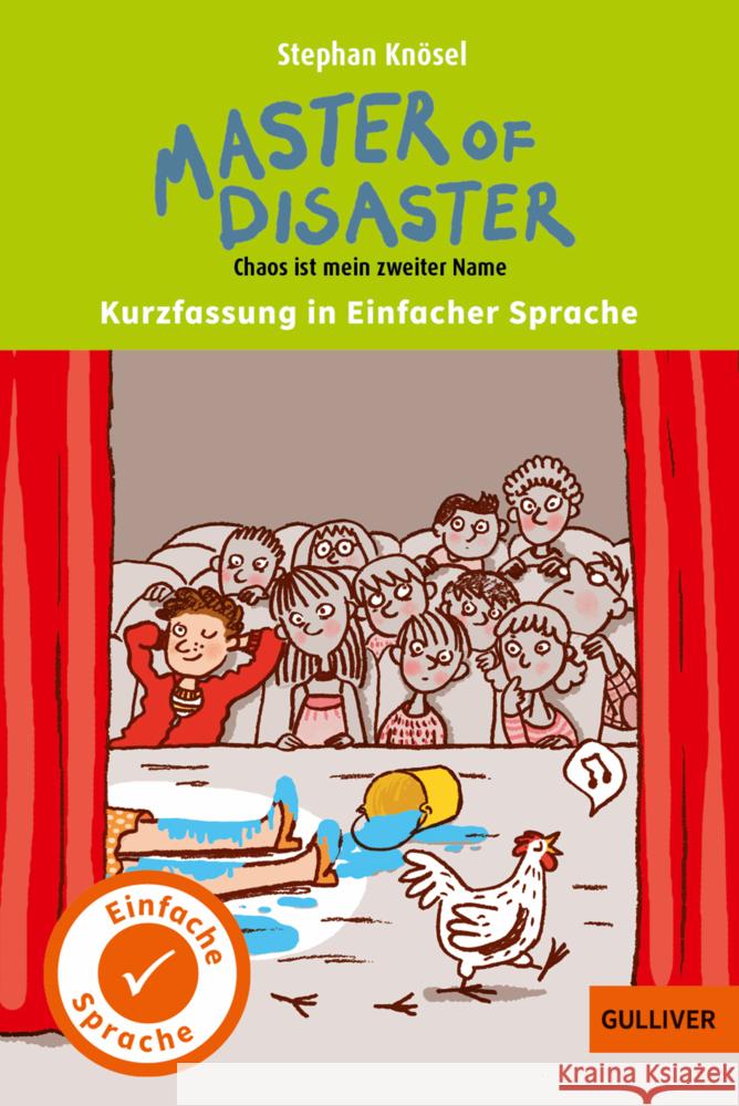 Kurzfassung in Einfacher Sprache. Master of Disaster Knösel, Stephan 9783407824226 Gulliver von Beltz & Gelberg