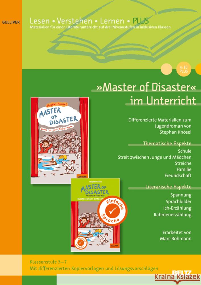 »Master of Disaster« im Unterricht Böhmann, Marc 9783407824271