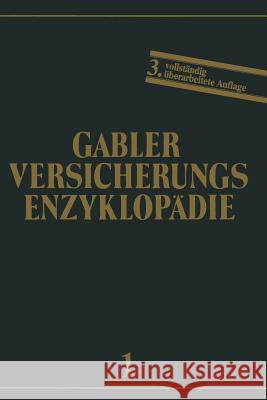 Allgemeine Versicherungslehre Werner Mahr Roland Eisen Gerhard Lukarsch 9783409199216 Gabler Verlag