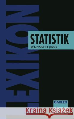 Lexikon Statistik Hans Gerhard Strohe 9783409199520