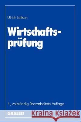 Wirtschaftsprüfung Leffson, Ulrich 9783409350747 Gabler Verlag