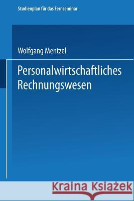 Personalwirtschaftliches Rechnungswesen Meinulf Kolb 9783409890007 Gabler Verlag