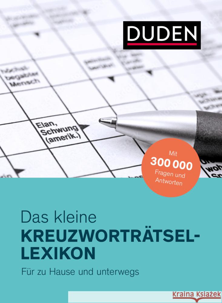 Duden - Das kleine Kreuzworträtsel-Lexikon Dudenredaktion 9783411703081 Duden