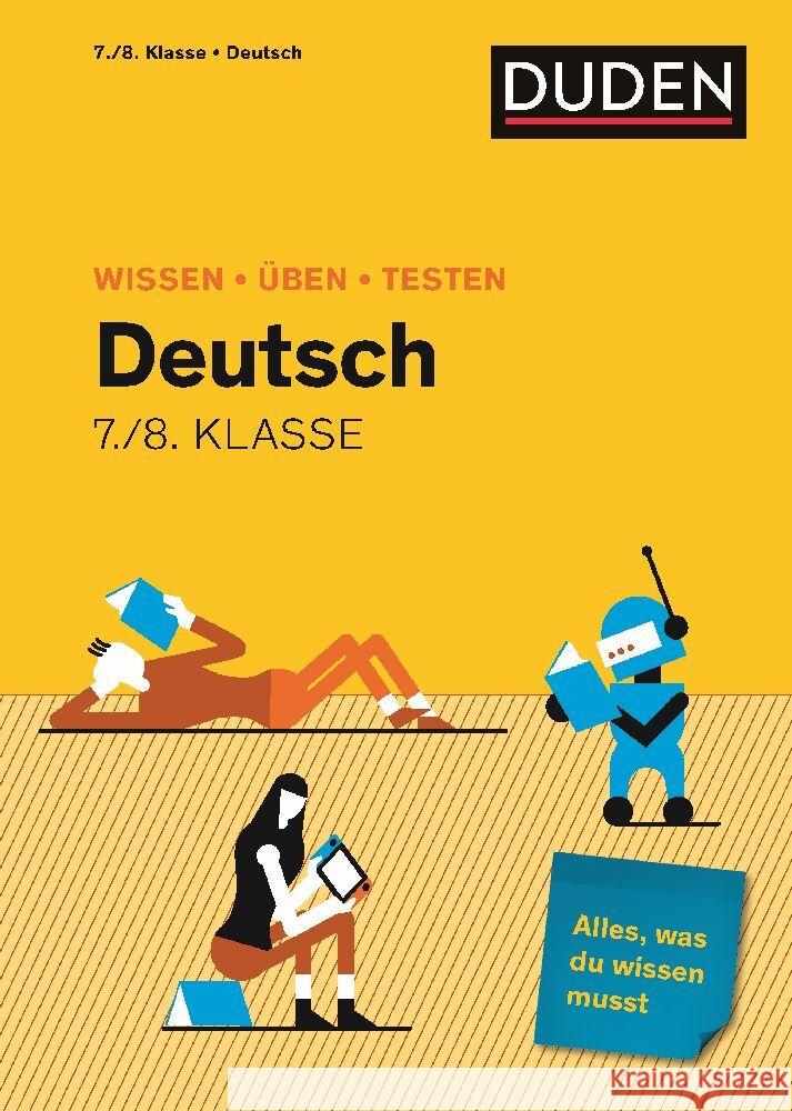 Wissen - Üben - Testen: Deutsch 7./8. Klasse Winkel, Lisa 9783411721245