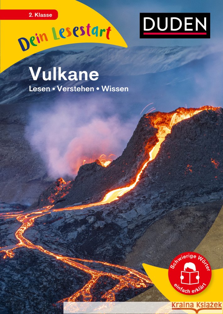 Dein Lesestart - Vulkane Küntzel, Karolin 9783411732944 Duden