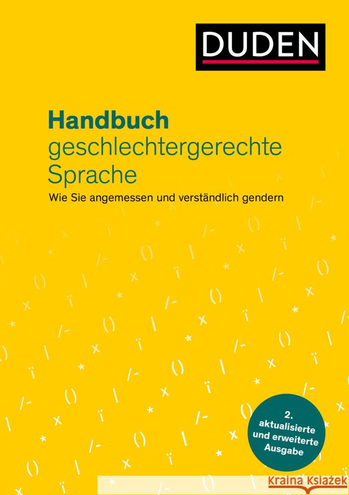 Handbuch geschlechtergerechte Sprache Diewald, Gabriele, Steinhauer, Anja 9783411740789