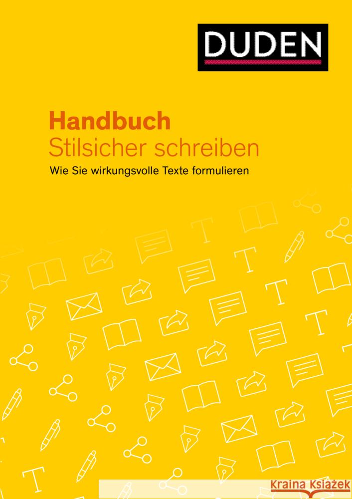 Handbuch Stilsicher schreiben Linden, Peter 9783411740796