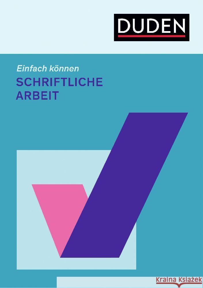 Einfach können - Schriftliche Arbeit Rothstein, Björn 9783411745746