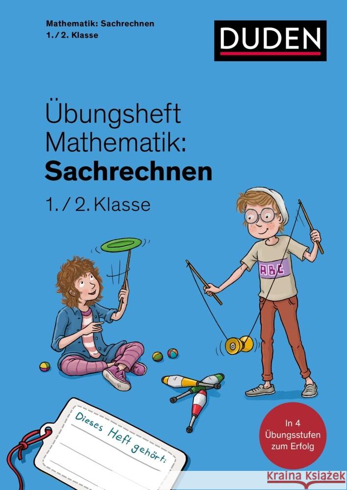 Übungsheft Mathematik - Sachrechnen 1./2. Klasse Wagner, Kim 9783411762927 Duden