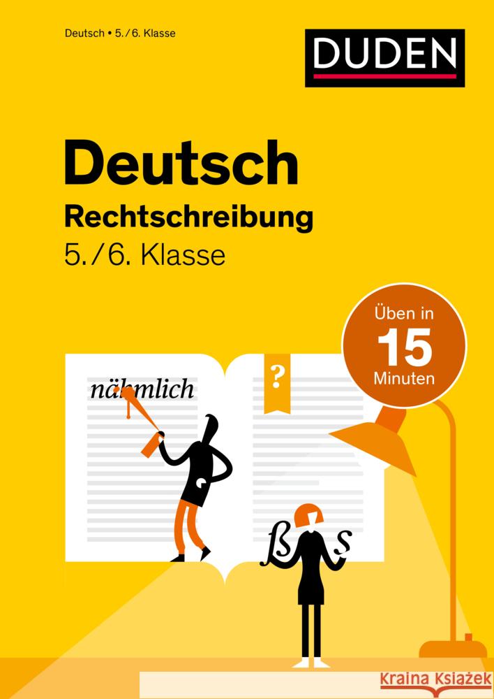 Deutsch in 15 Minuten - Rechtschreibung 5./6. Klasse Clausen, Marion 9783411770069